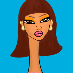 Long Neckie Lady #2011