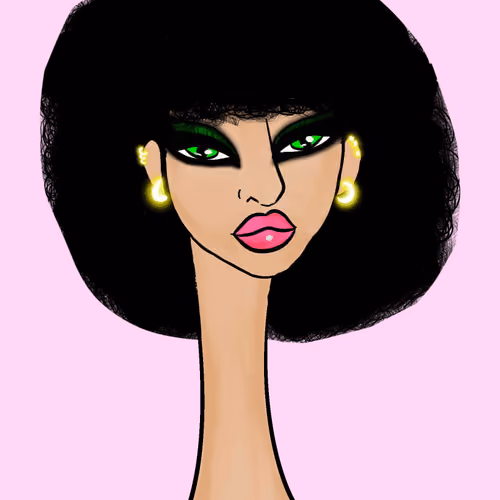 Long Neckie Lady #3312