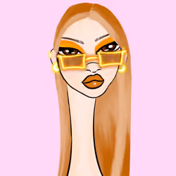 Long Neckie Lady #2720