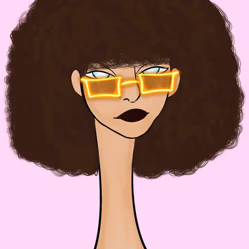 Long Neckie Lady #2620