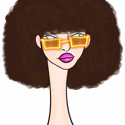 Long Neckie Lady #616