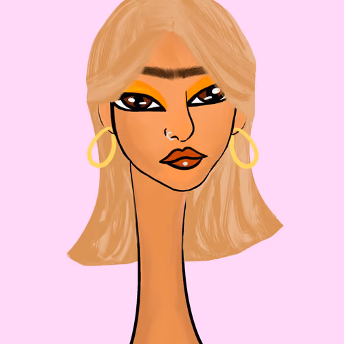 Long Neckie Lady #2098