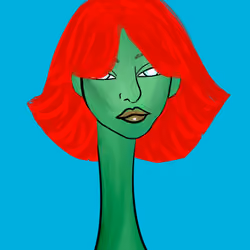 Long Neckie Lady #2243