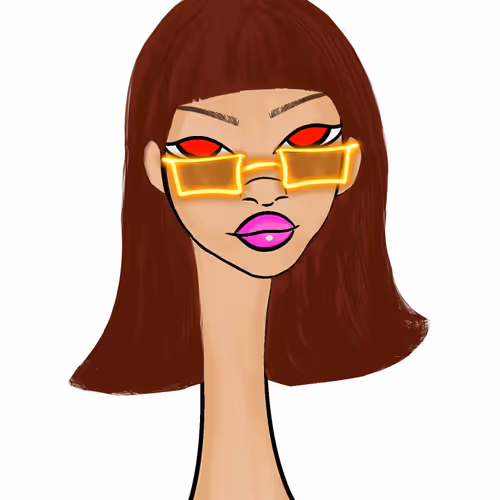 Long Neckie Lady #1559