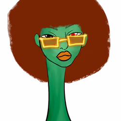 Long Neckie Lady #2608