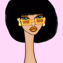 Long Neckie Lady #2872