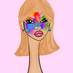 Long Neckie Lady #2909