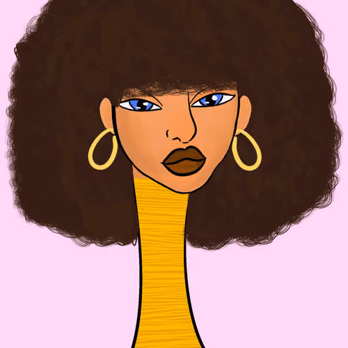 Long Neckie Lady #264