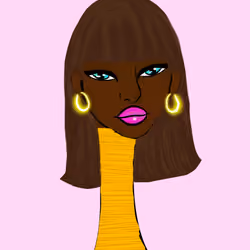 Long Neckie Lady #20