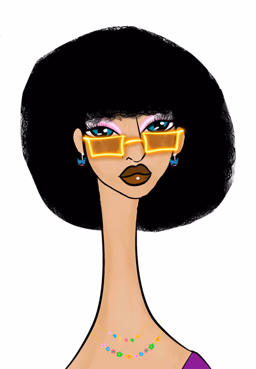 Long Neckie Lady #3287