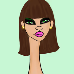 Long Neckie Lady #2770