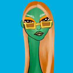 Long Neckie Lady #2687