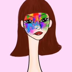 Long Neckie Lady #602