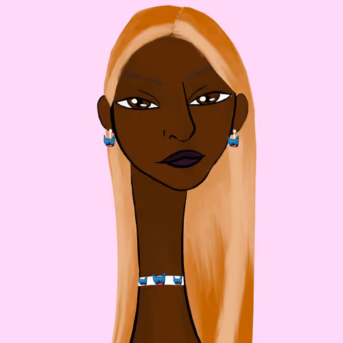Long Neckie Lady #16