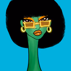 Long Neckie Lady #2837