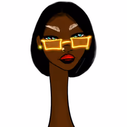 Long Neckie Lady #899