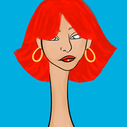 Long Neckie Lady #620