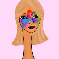 Long Neckie Lady #1574