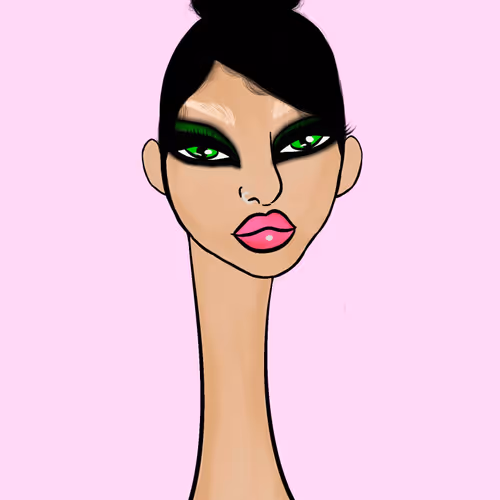Long Neckie Lady #2932
