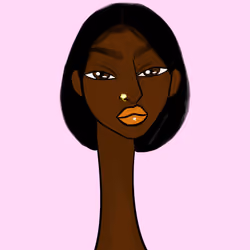 Long Neckie Lady #926