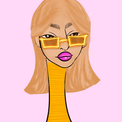 Long Neckie Lady #849