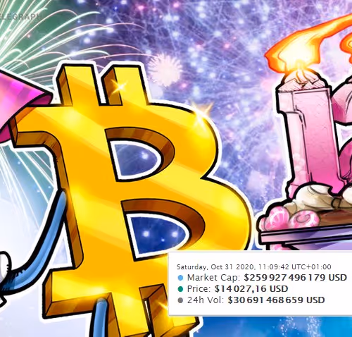 BTC 12 years 14 000 usd