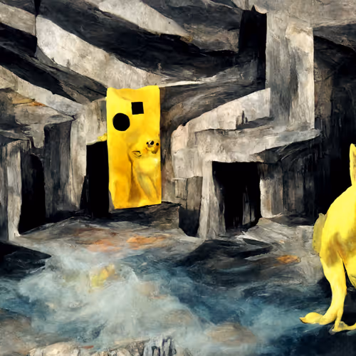 The Feisty Black Paintings