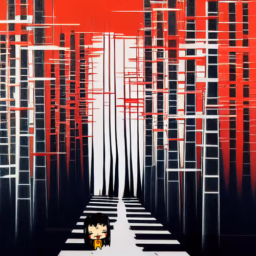 KIKU TRAVELS TO JPEG.LAND - 2022 TAYLOR.WTF X KIKU’S WORLD by SABET #103