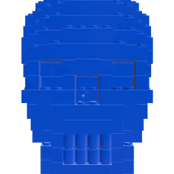 Small Skulls - Blue #83/90