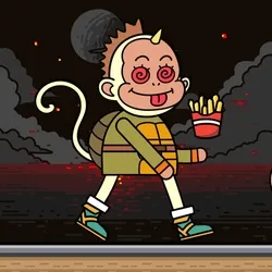 Baby Monkey #3008
