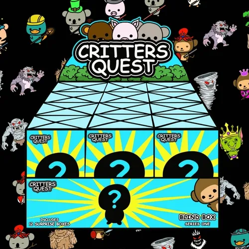 Critters Quest Blind Box X12