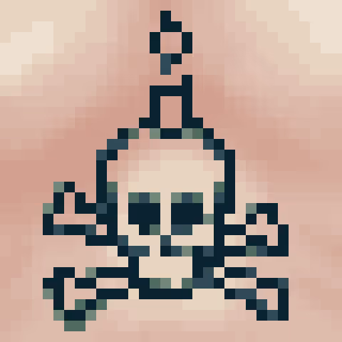 Russian Prison Skull tattoo