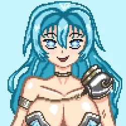 Crystal Warrior Pixel