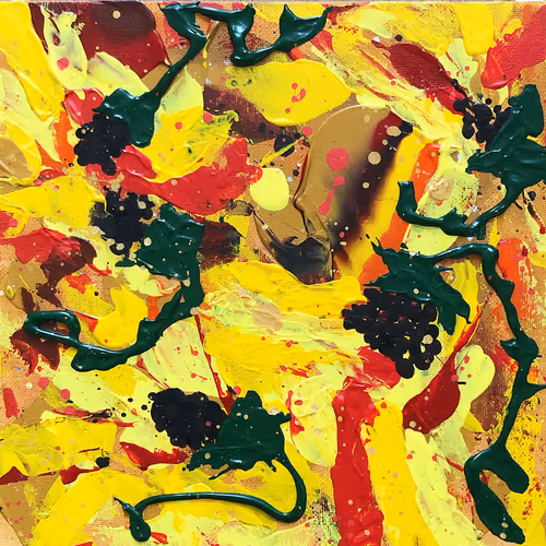 Abstract Sunflowers V2