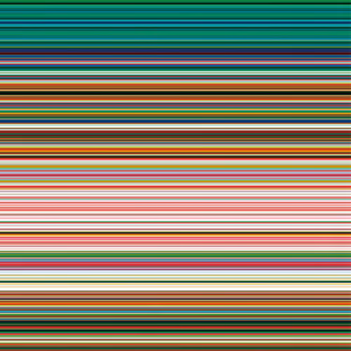 Frieder Nake Homage To Gerhard Richter