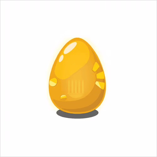 Gold Swan Egg