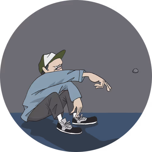 Throw Stone By Yusuke Hanai