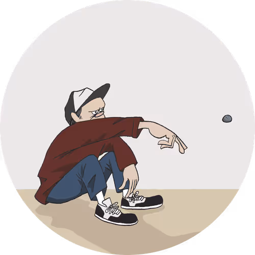 Throw Stone By Yusuke Hanai
