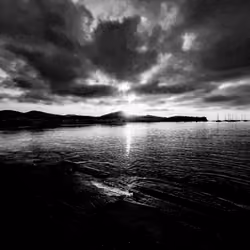 B&W Sunrise