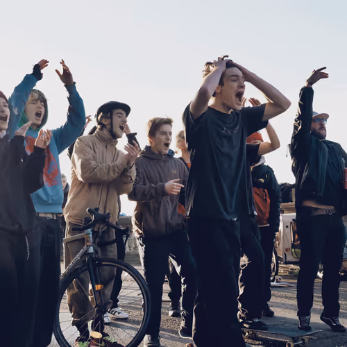Young Skateboarders