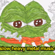 ( slow heavy metal music )