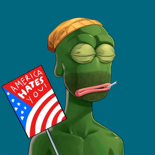 God Hates Rare Apepe Yacht Club