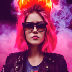Lit Pink Lady #29