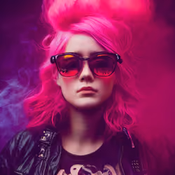 Lit Pink Lady #28