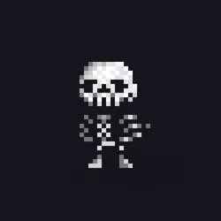 Cat odd skull #118
