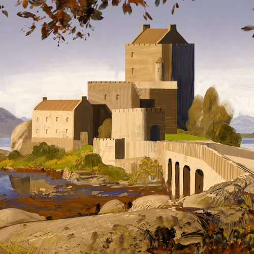 Castle by the Loch #2/10