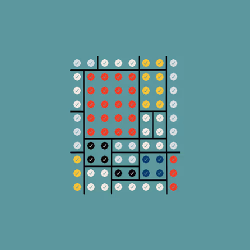 The Harmony of Mondrian & Checks