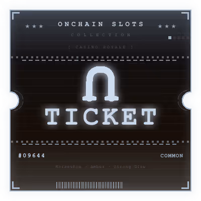 Onchain Slots Ticket