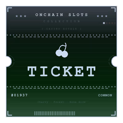 Onchain Slots Ticket