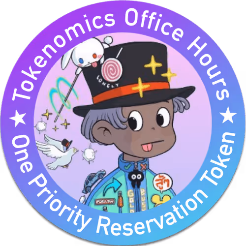 Nft Tokenomics Office Hours Priority Reservations